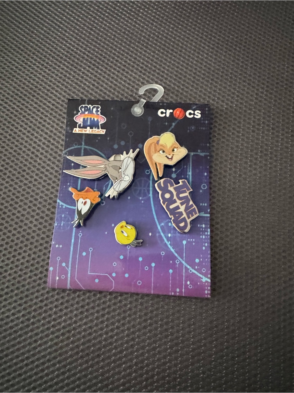 CROCS Space Jam: A New Legacy Multicolor Character Jibbitz Set